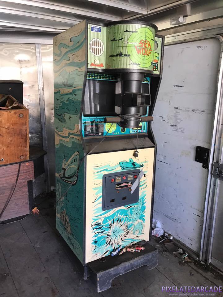 Sea Wolf Photo: Sea Wolf arcade cabinet