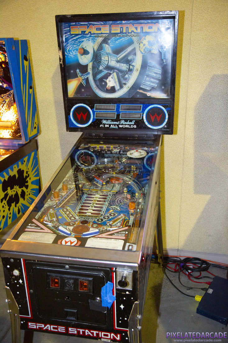 Space Station Photo: Space Station pinball cabinet