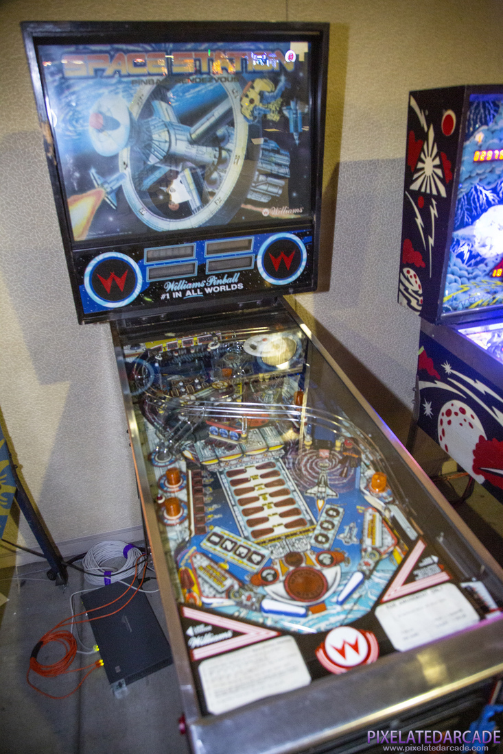 Space Station Photo: Space Station pinball cabinet