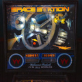 Space Station pinball cabinet - Backglass