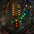 Space Station pinball cabinet - Lower playefield