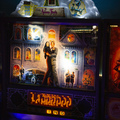 The Addams Family pinball cabinet - Backbox