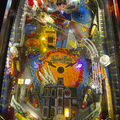 The Addams Family pinball cabinet - Playfield
