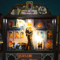 The Addams Family pinball cabinet - Backglass