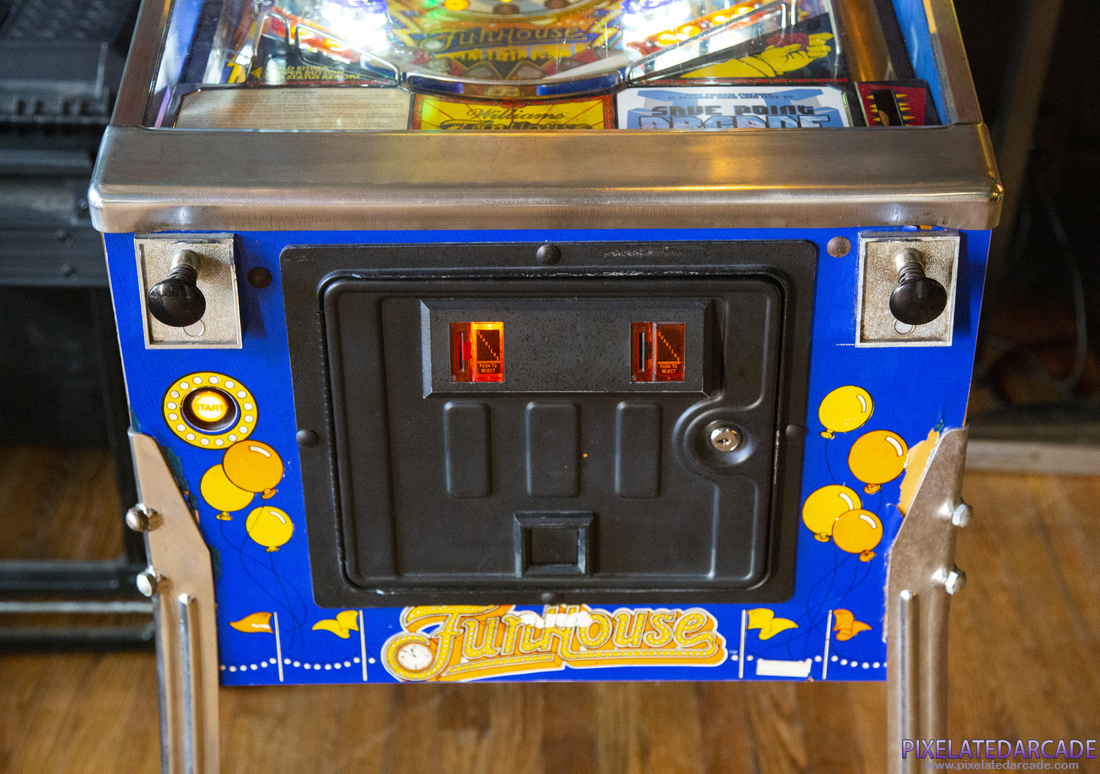 FunHouse Photo: FunHouse pinball cabinet - Front