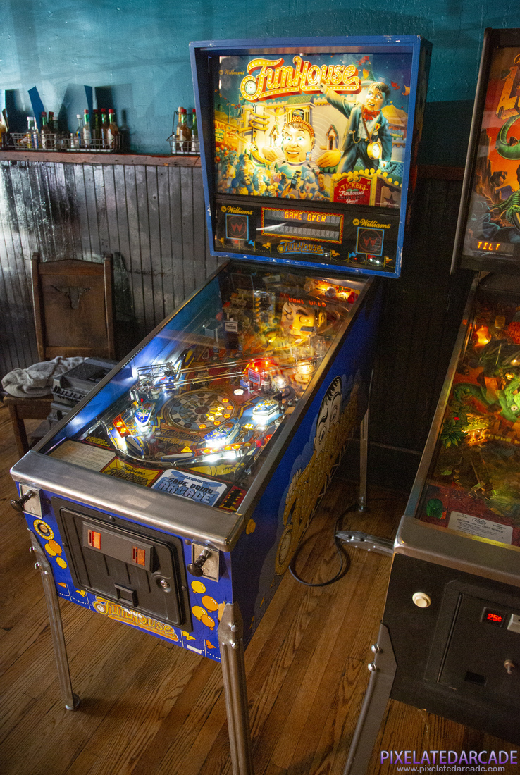 FunHouse Photo: FunHouse pinball cabinet