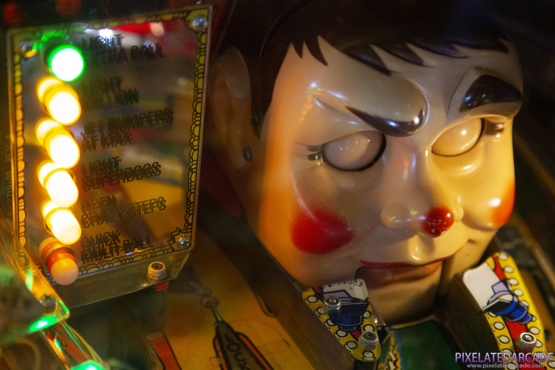 FunHouse Photo: FunHouse pinball cabinet - Playfield detail