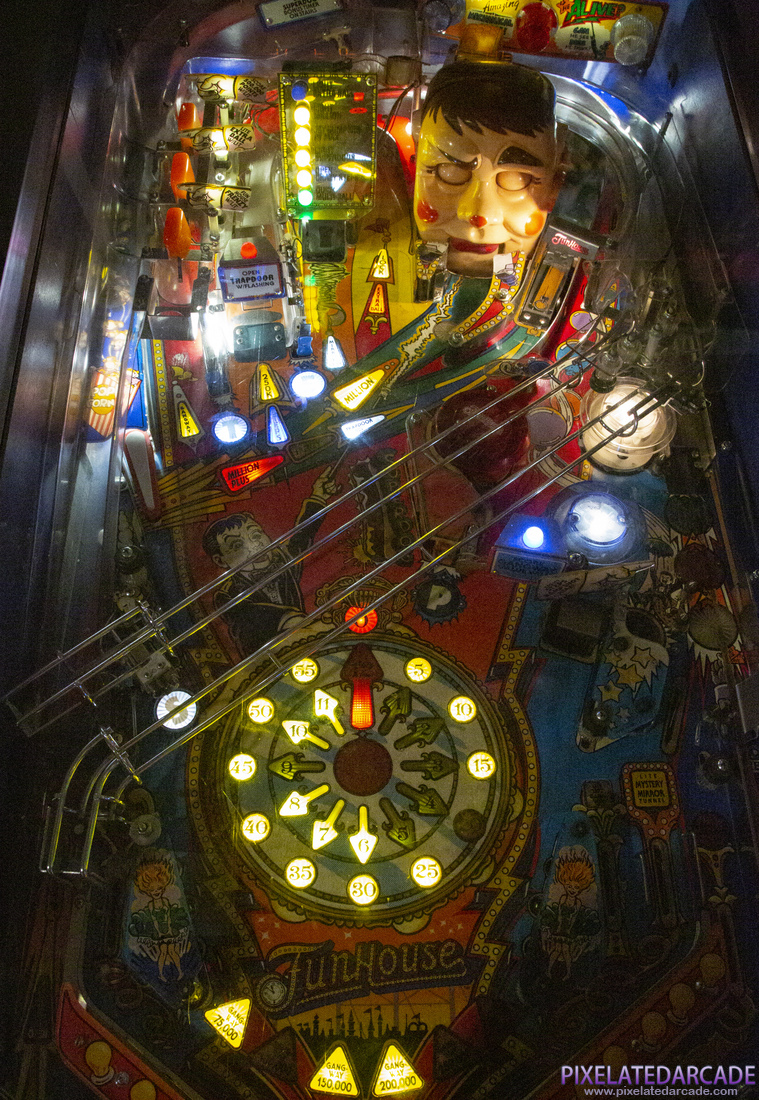 FunHouse Photo: FunHouse pinball cabinet - Playfield
