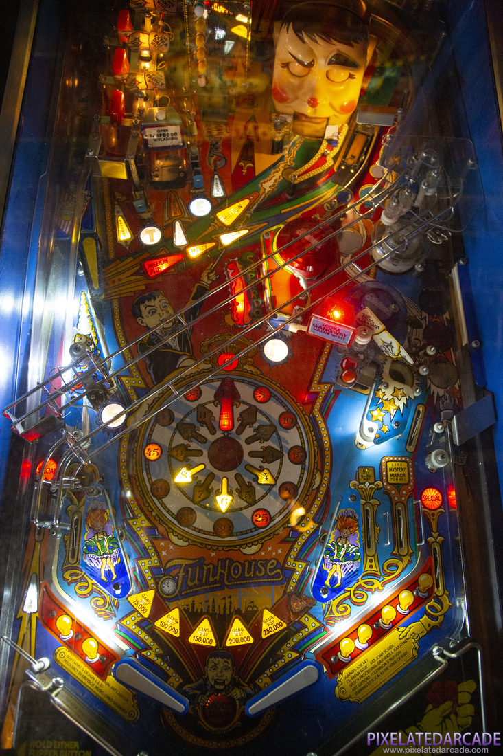 FunHouse Photo: FunHouse pinball cabinet - Playfield