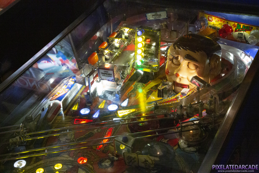 FunHouse Photo: FunHouse pinball cabinet - Upper playfield