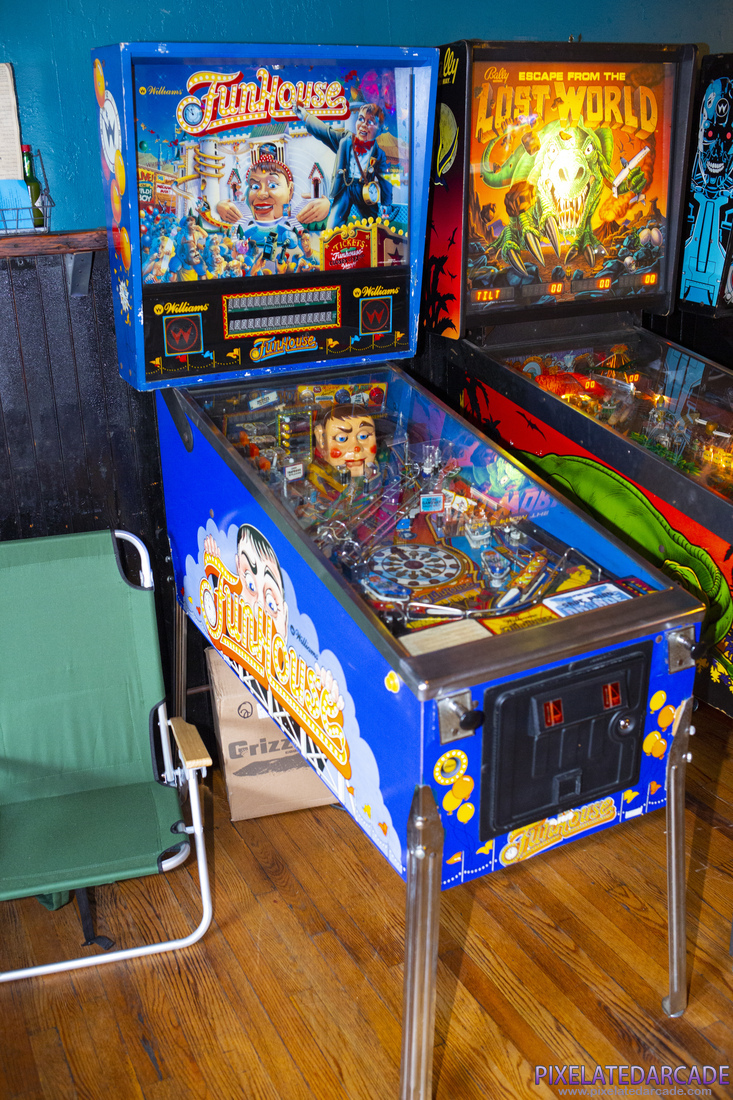 FunHouse Photo: FunHouse pinball cabinet