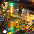 FunHouse pinball cabinet - Playfield detail