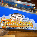 FunHouse pinball cabinet - Left side