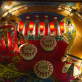 Aladdin's Castle pinball - Upper playfield
