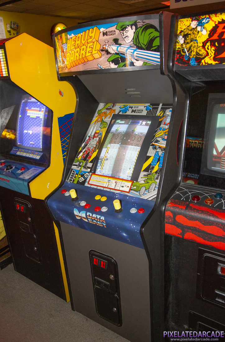 Heavy Barrel Photo: Heavy Barrel arcade cabinet