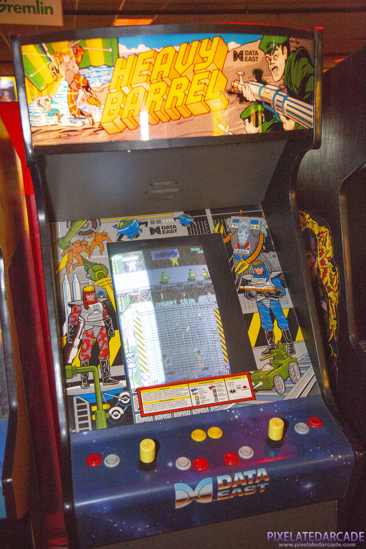 Heavy Barrel Photo: Heavy Barrel arcade cabinet