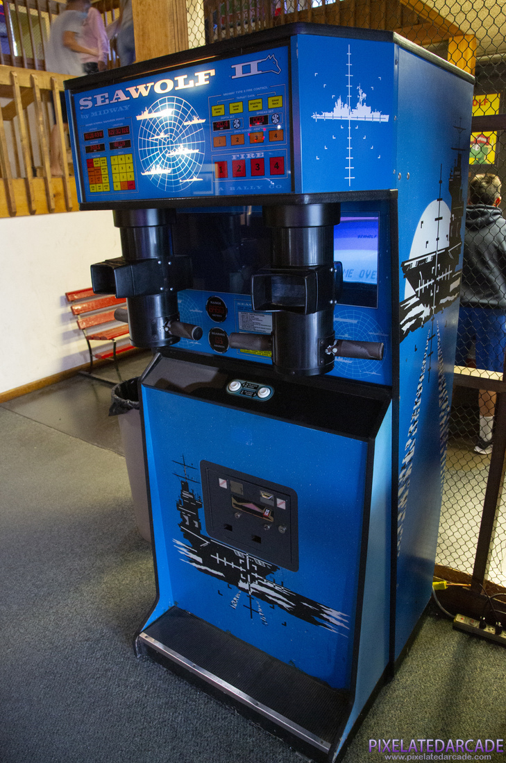 Seawolf II Photo: Seawolf II arcade cabinet