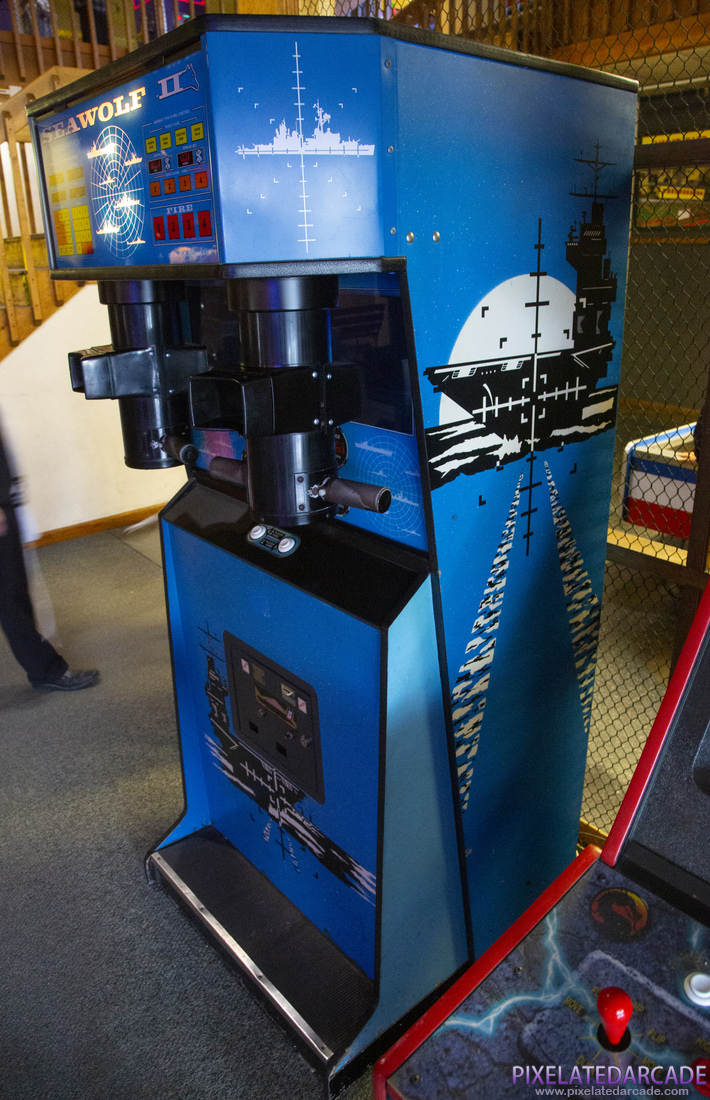 Seawolf II Photo: Seawolf II arcade cabinet - Right side