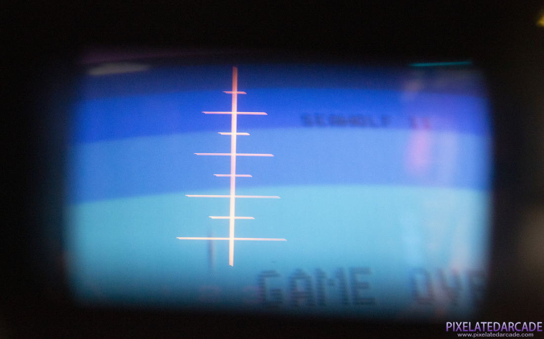 Seawolf II Photo: Seawolf II arcade cabinet - View through periscope