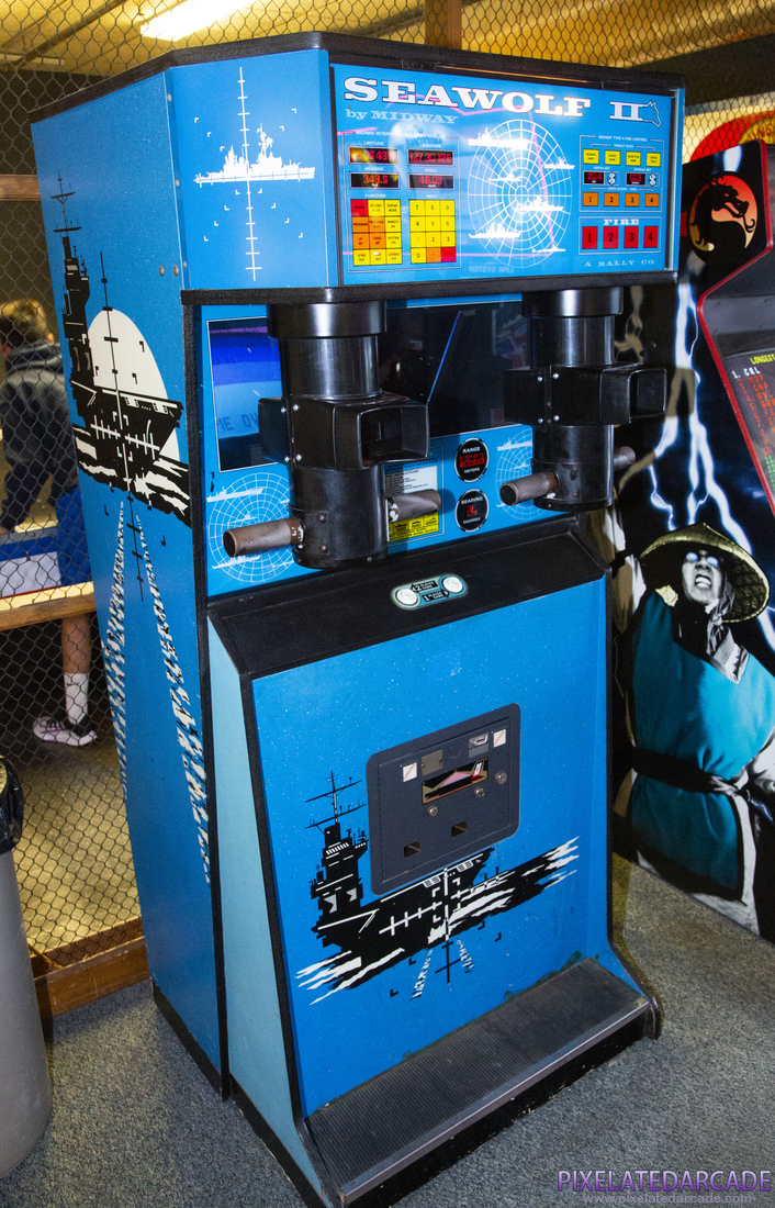 Seawolf II Photo: Seawolf II arcade cabinet - Left Side