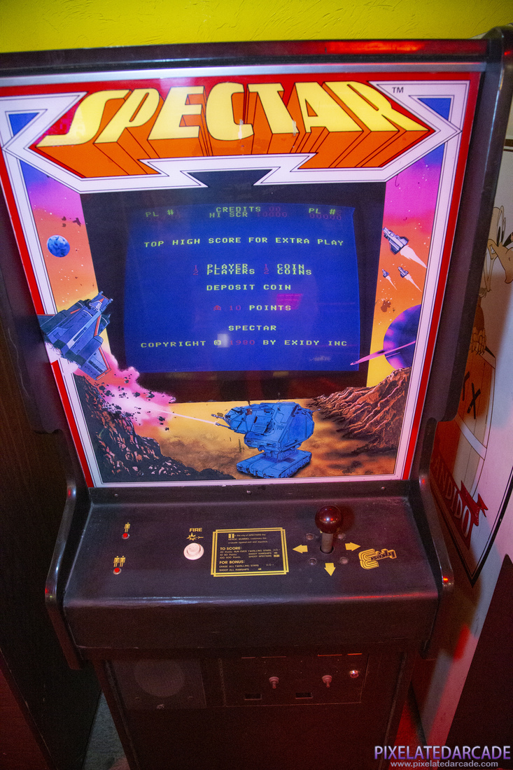 Spectar Photo: Spectar arcade cabinet - Front