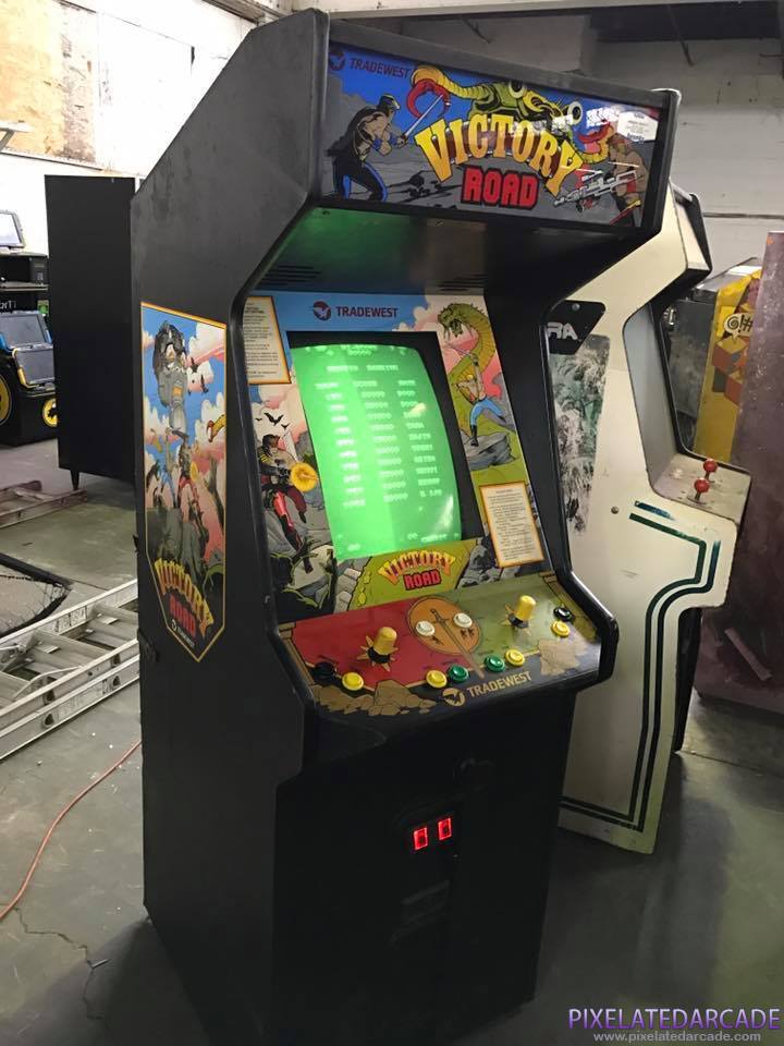 Ikari Warriors II: Victory Road Photo: Victory Road arcade cabinet