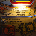 Taxi pinball cabinet - Playfield detail