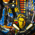 Spy Hunter pinball cabinet - Lower playfield
