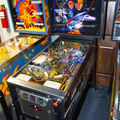Spy Hunter pinball cabinet