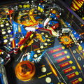 Spy Hunter pinball cabinet - Upper playfield
