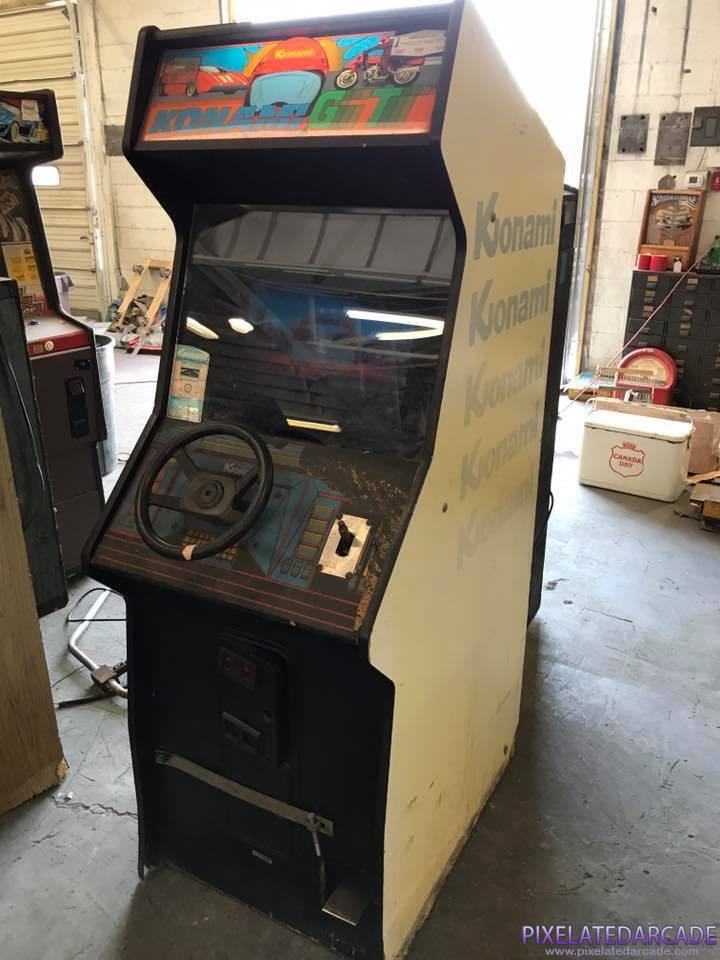Konami GT Photo: Konami GT arcade cabinet
