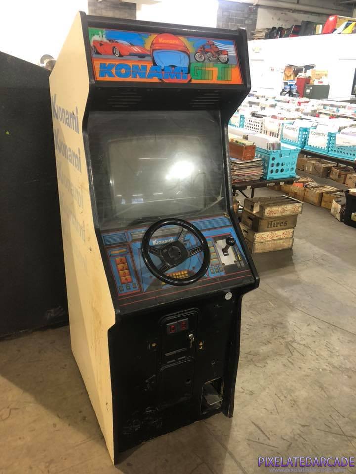 Konami GT Photo: Konami GT arcade cabinet