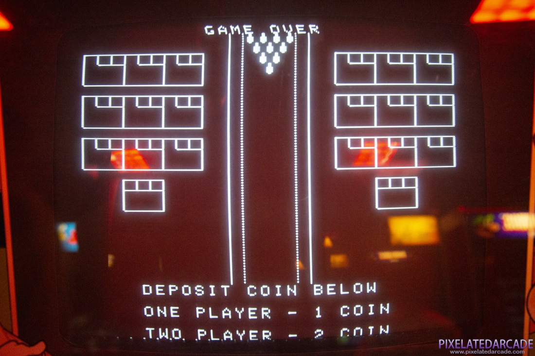 Robot Bowl Photo: Robot Bowl arcade cabinet - Monitor