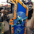 Two Tigers arcade cabinet - Side