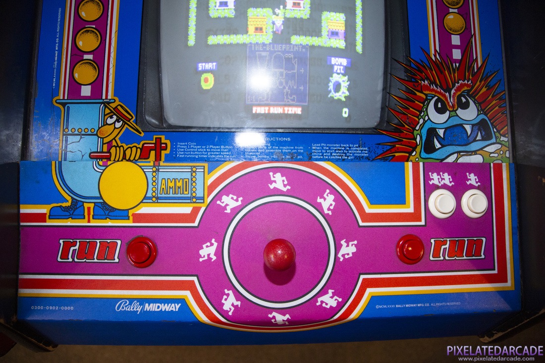 Blueprint Photo: Blueprint arcade cabinet - Controls closeup