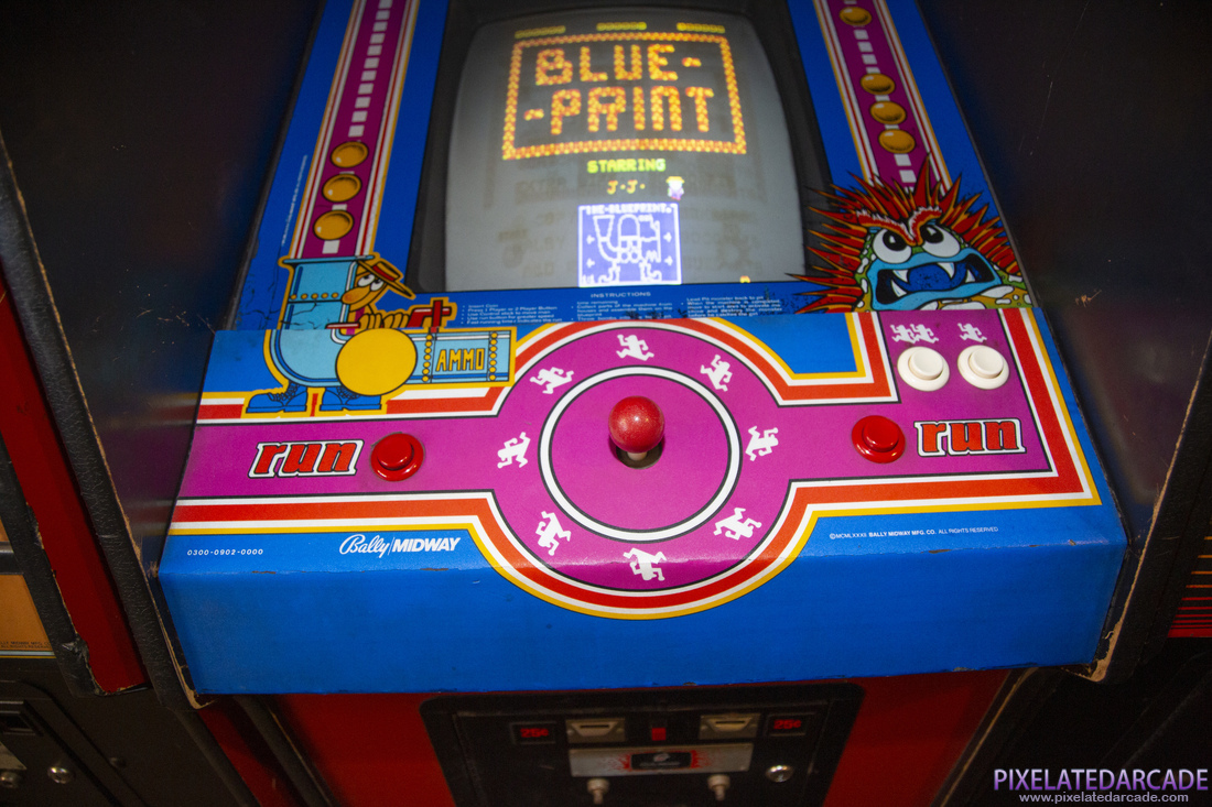 Blueprint Photo: Blueprint arcade cabinet - Controls