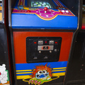 Blueprint arcade cabinet - coin box closeup