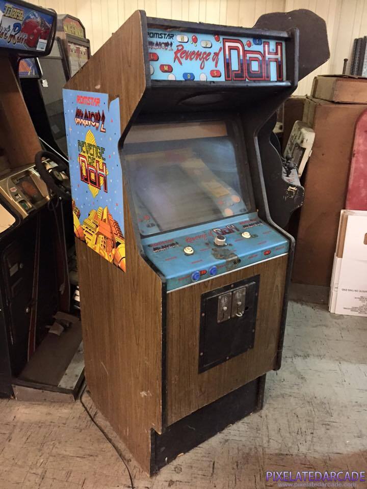 Arkanoid 2: Revenge of DOH Photo: Arkanoid 2: Revenge of DOH in Sega/Gremlin cabinet