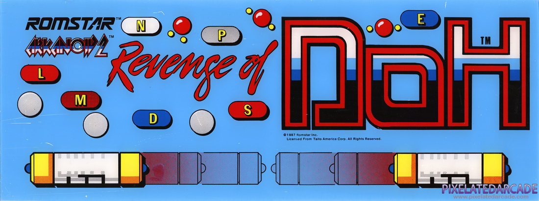 Arkanoid 2: Revenge of DOH Photo: Arkanoid 2: Revenge of DOH marquee