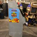 Arkanoid 2: Revenge of DOH in Tempest cabinet - Side