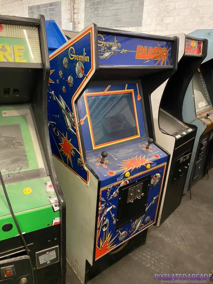 Blasto Photo: Blasto arcade cabinet