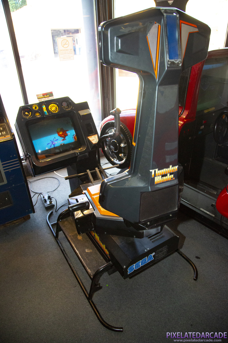 Thunder Blade Photo: ThunderBlade environmental/cockpit version cabinet