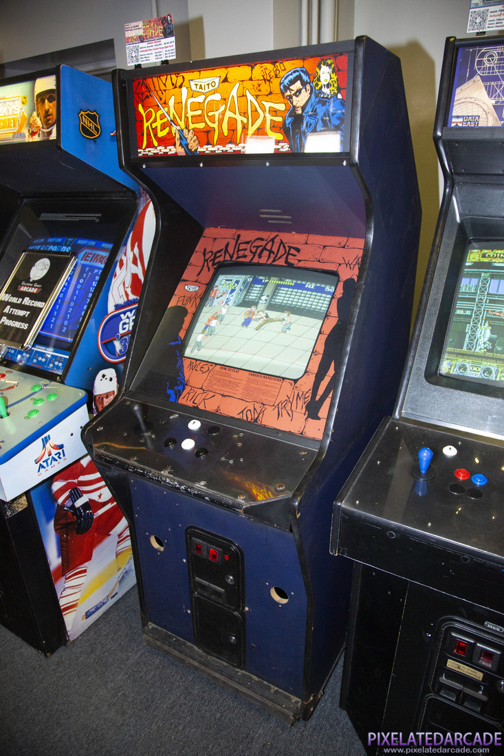 Renegade Photo: Renegade arcade cabinet