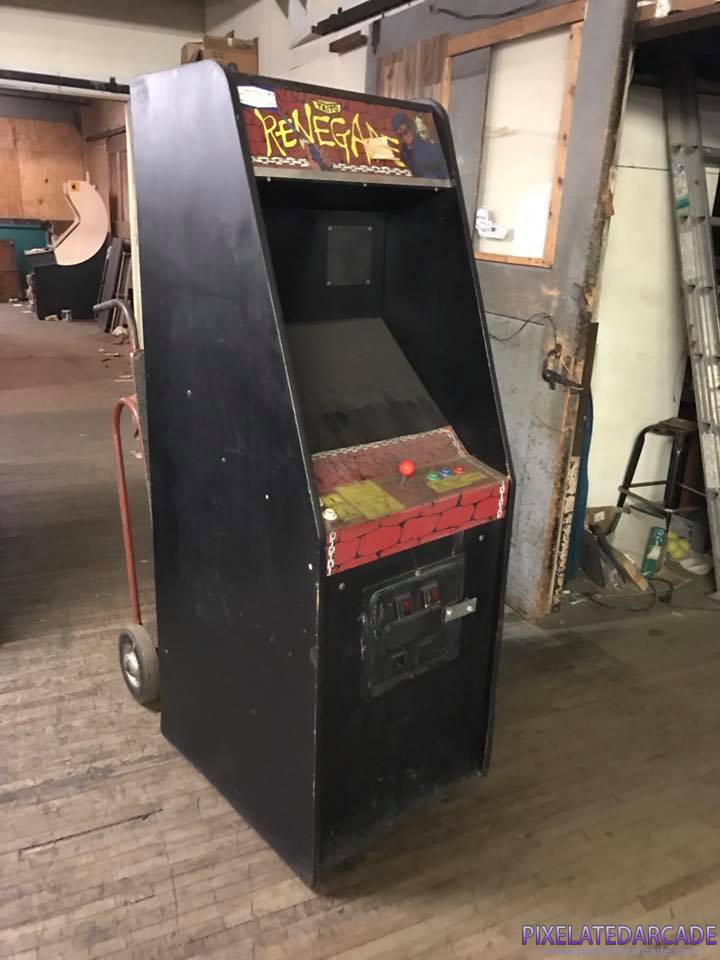 Renegade Photo: Renegade in Dragon's Lair cabinet