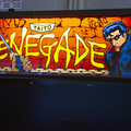 Renegade arcade cabinet - Marquee
