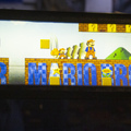 Super Mario Bros. arcade cabinet - Marquee