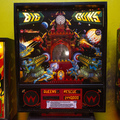 Big Guns pinball cabinet - Backbox