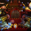 Big Guns pinball cabinet - Backglass