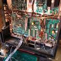Big Guns pinball cabinet - Inside backbox
