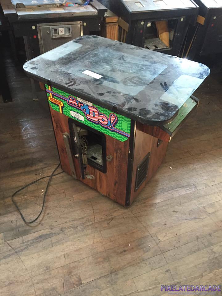 Mr. Do! Photo: Mr. Do! cocktail arcade cabinet